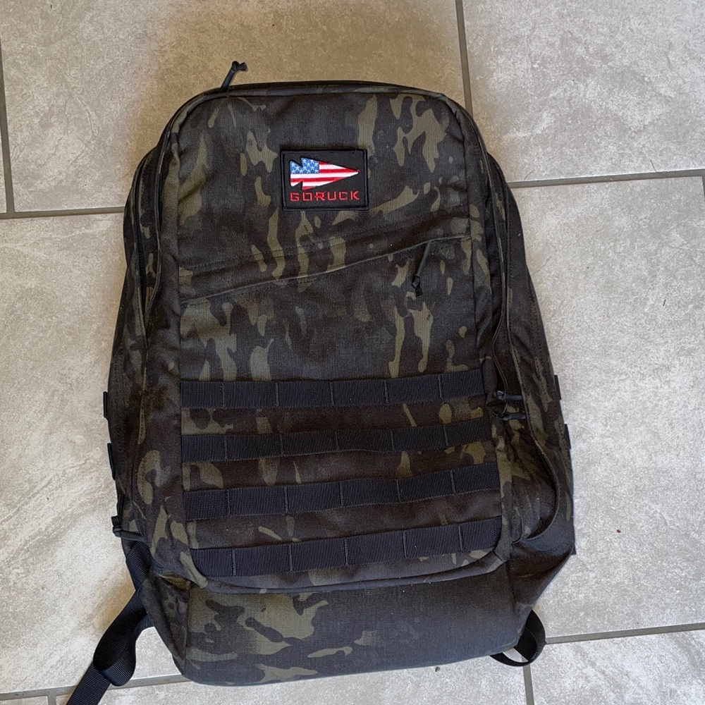 GORUCK GR2 40L CORDURA 1000D BLACK CAMO USA MADE